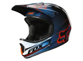 Fox Racing Rampage Full Face Helmet - Blue-Red