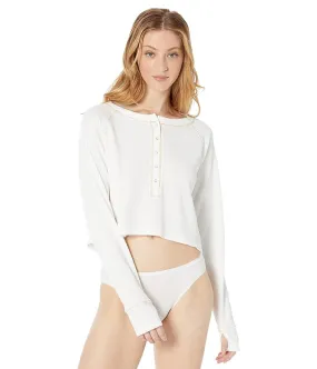 Free People Early Night Cropped Pullover Women's