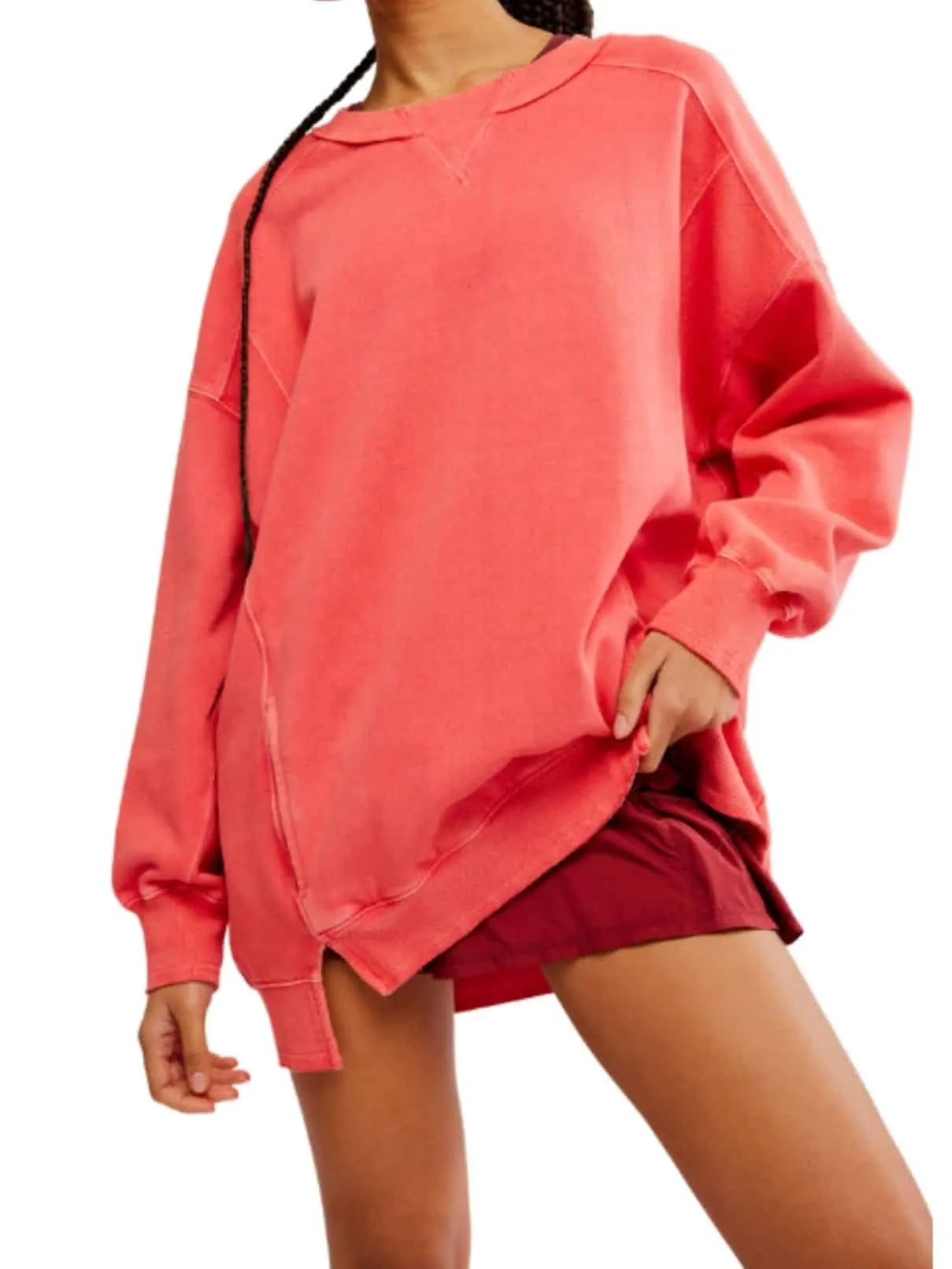 Free People Intercept Tunic in Electric Sunset