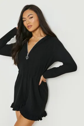 Frill Hem Loungewear Romper