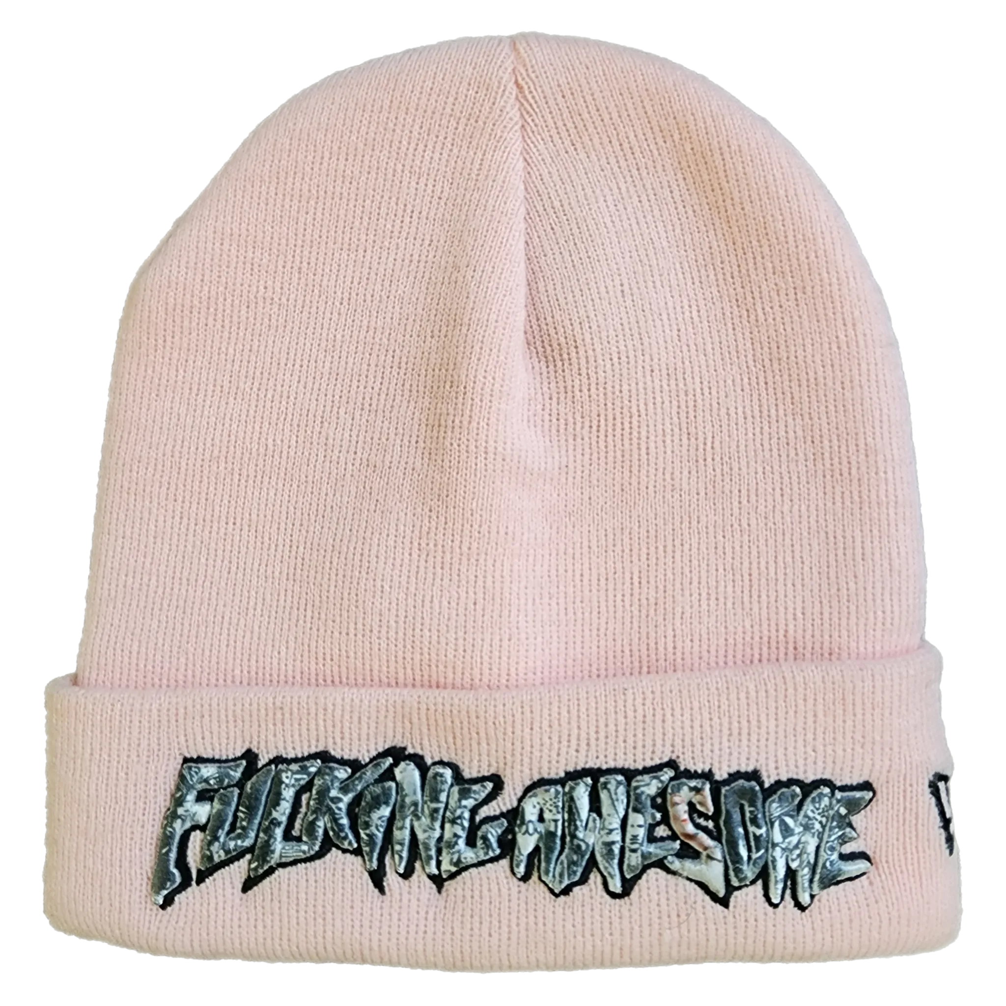 Fucking Awesome Pink Beanie