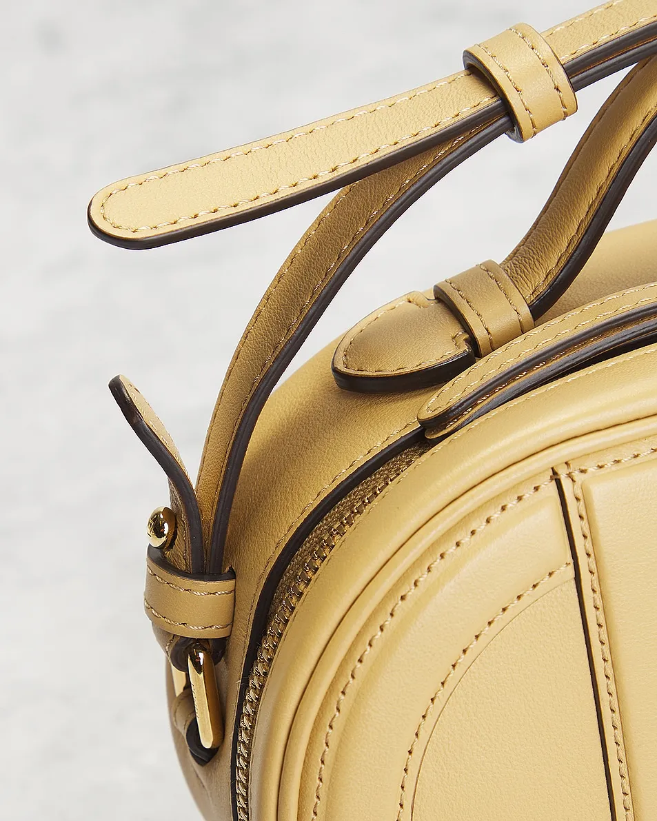FWRD Renew Fendi O Lock Leather Camera Bag -        