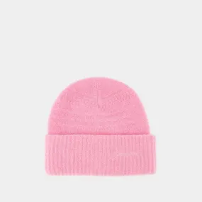 Ganni  Soft Beanie - Ganni - Wool - Pink