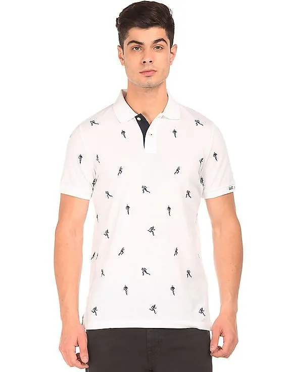 Gant Embroidered Pique Polo Shirt