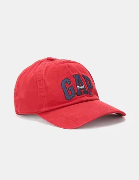 GAP Men Red Logo Baseball Hat