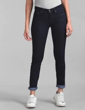 GAP Women Blue 1969 Resolution Slim Straight Jeans