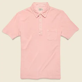 Garment Dyed Polo - Summer Pink