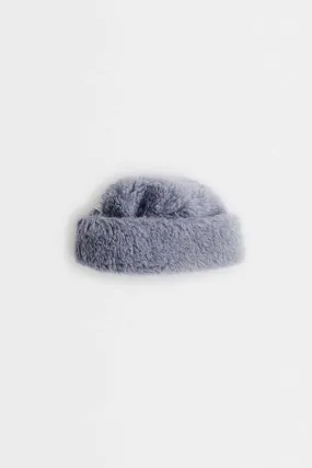 Gaucho Furry Hat - Powder Purple