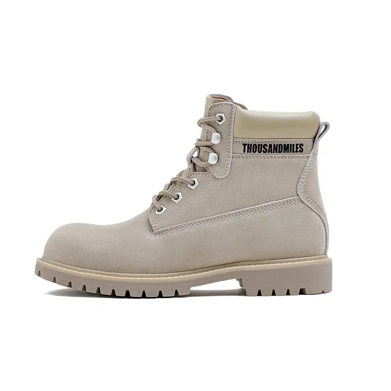 Geumo Grey Workwear Boots