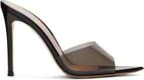 Gianvito Rossi Black Elle 105 Heeled Sandals