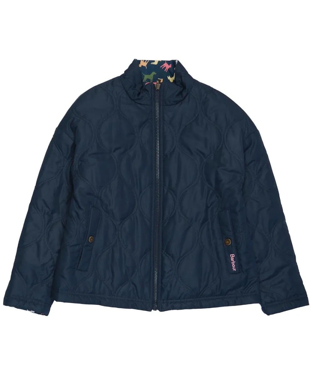 Girl's Barbour Reversible Apia Quilt, 10-15yrs