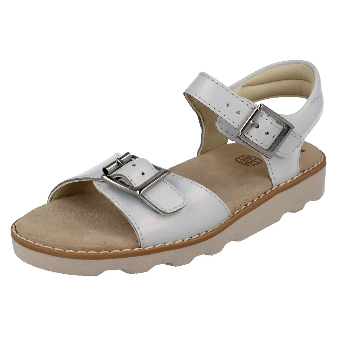 Girls Clarks Casual Summer Sandals Crown Bloom K