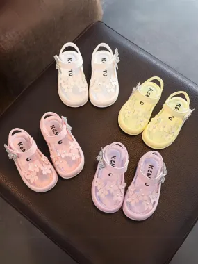 Girls Fluttering Blossom Sandals By Liv and Mia