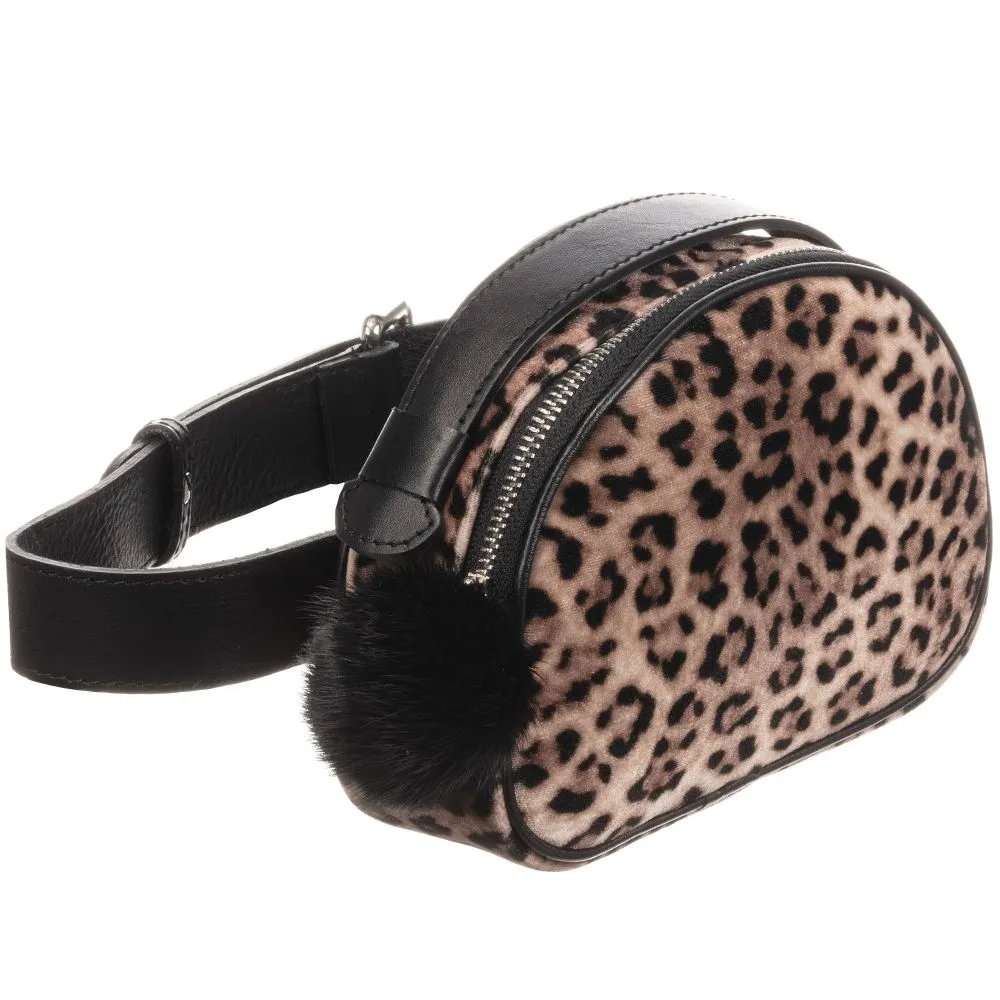 Girls Leopard Print Bag (64cm)
