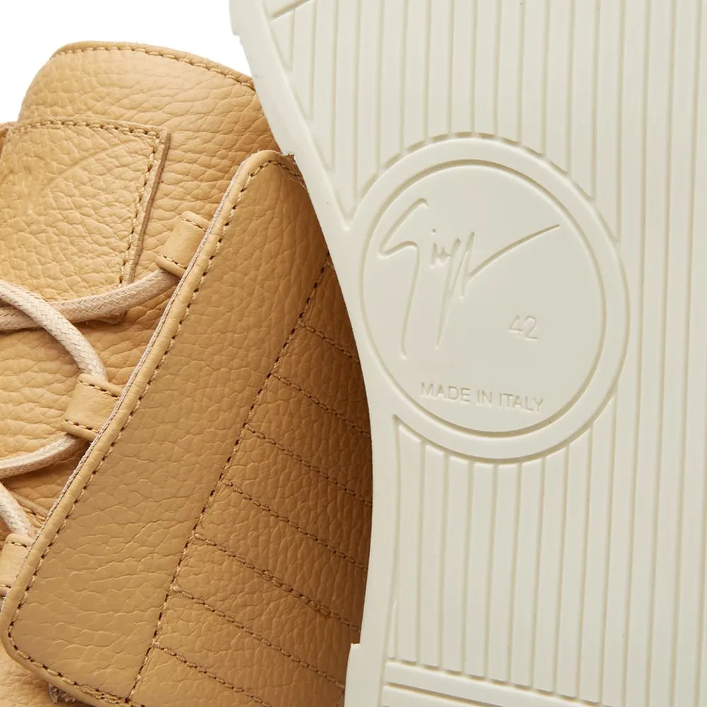 Giuseppe Zanotti Basketball Mid SneakerTan