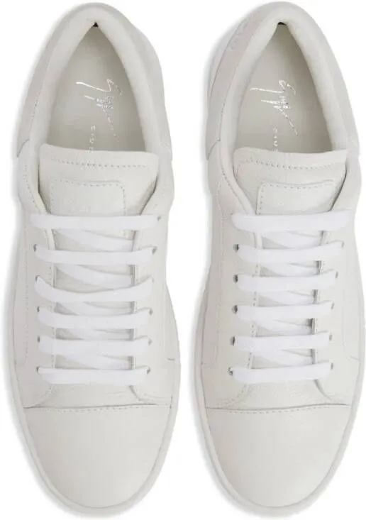 Giuseppe Zanotti GZ City leather sneakers White