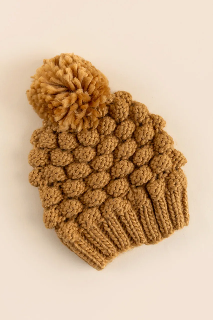 Grace Popcorn Stitch Beanie