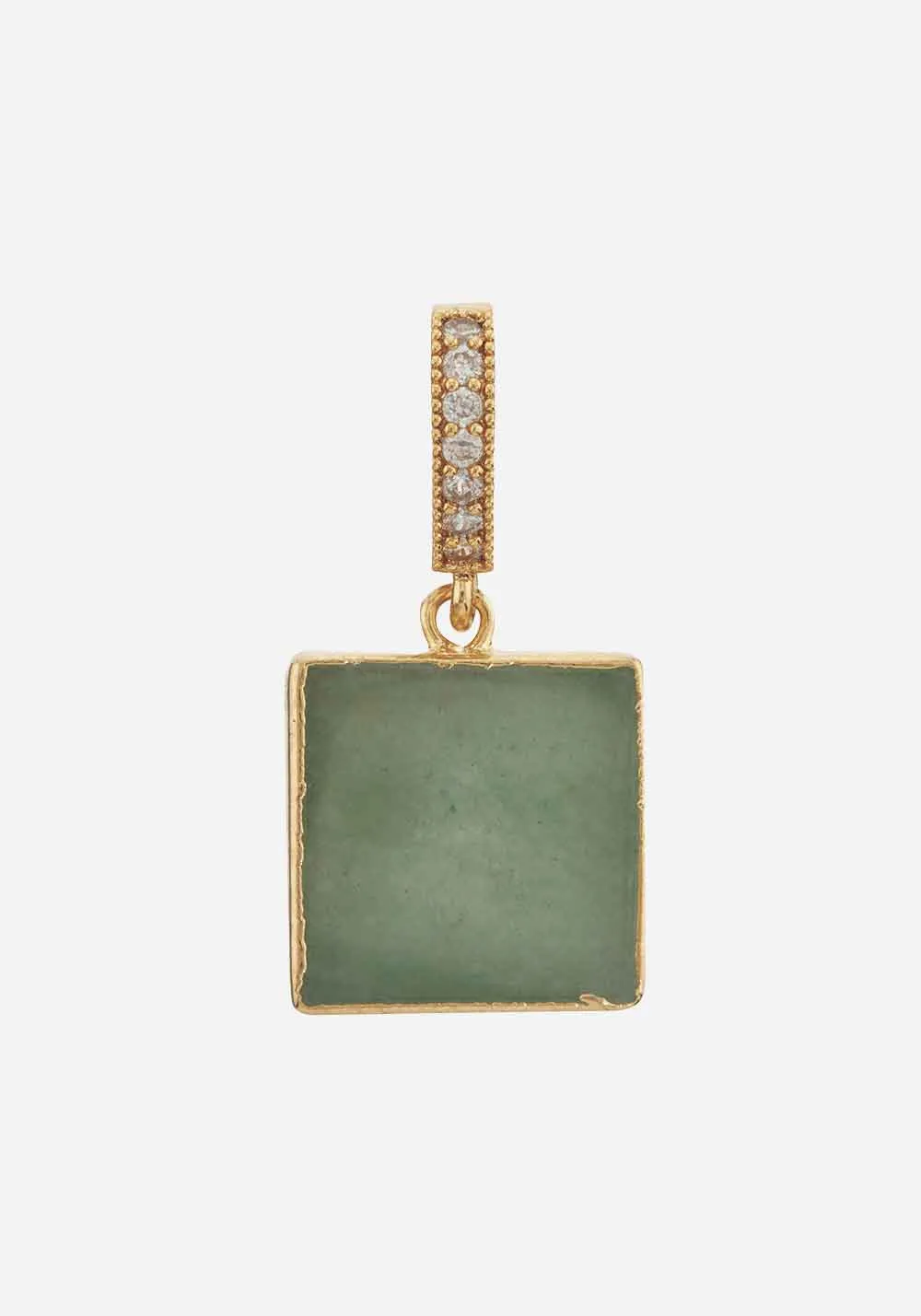 GREEN QUARTZ PENDANT