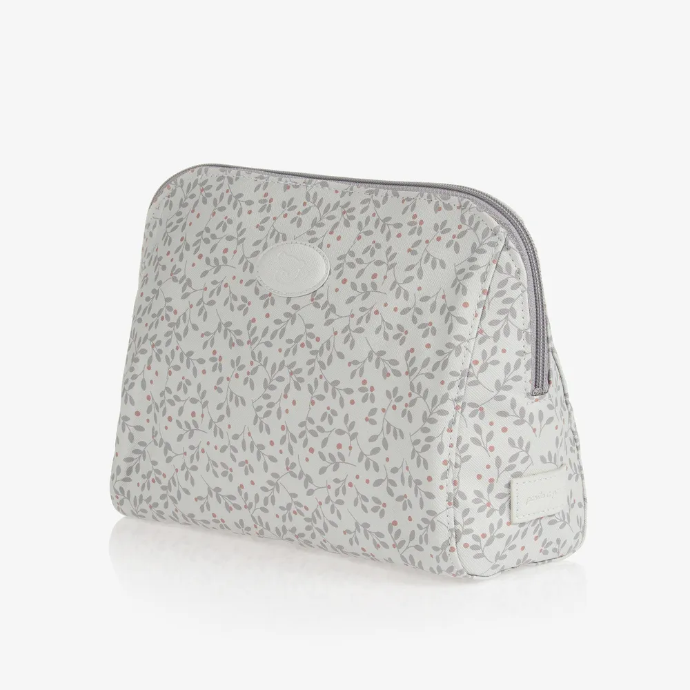 Grey Berries Wash Bag (26cm)