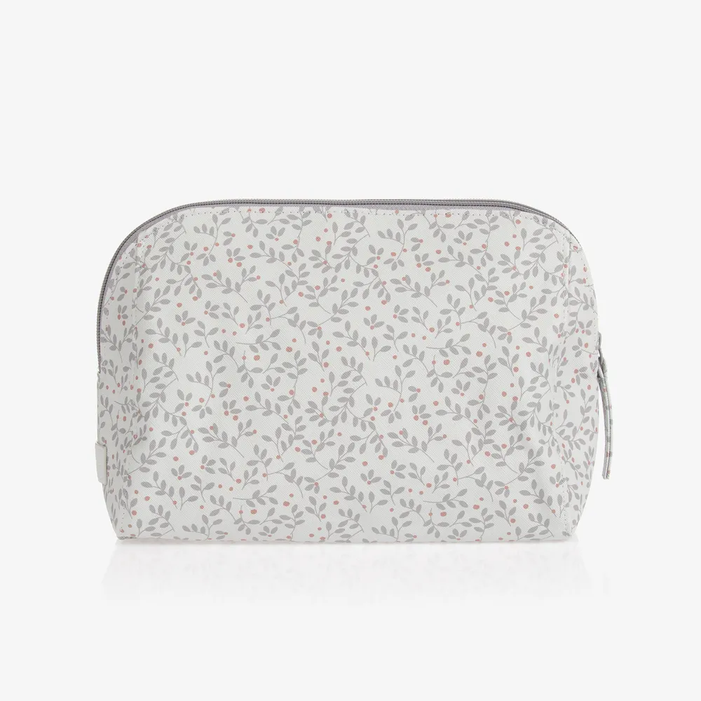 Grey Berries Wash Bag (26cm)