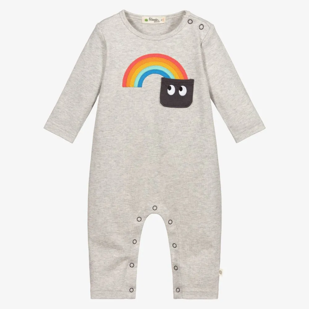 Grey Organic Cotton Romper