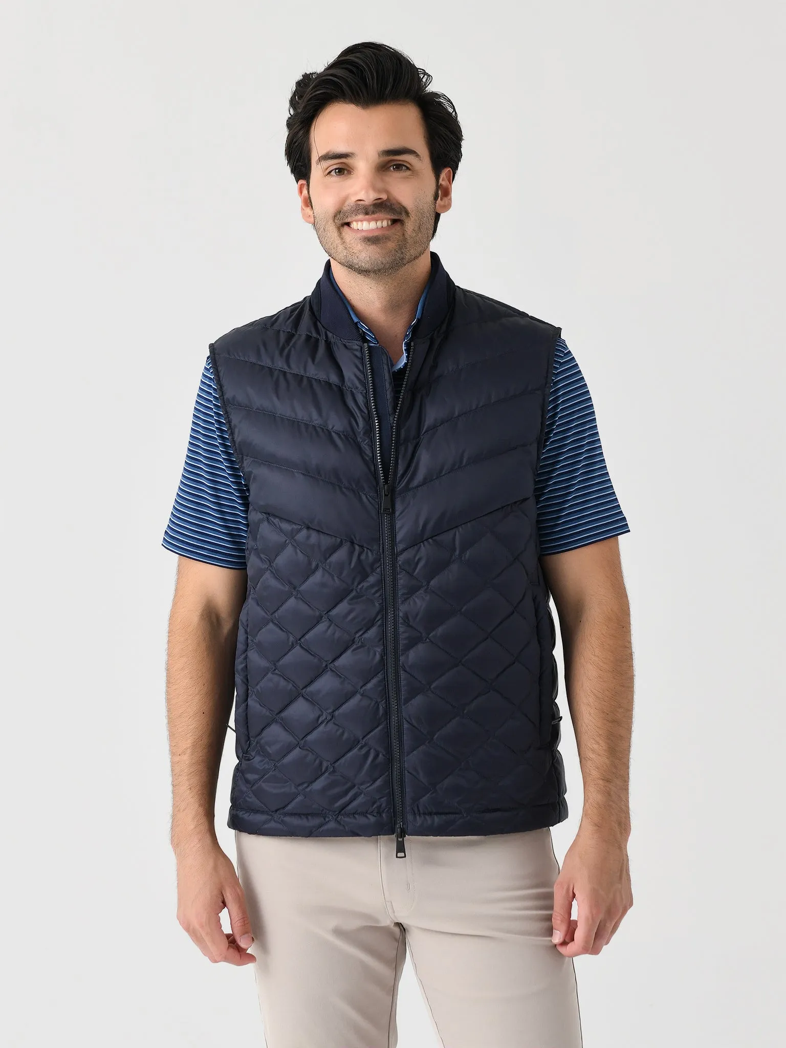     GREYSON  Men's Cody X-Lite Full Zip Vest    