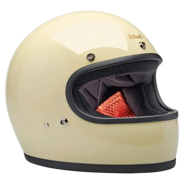 Gringo R22.06 ECE Helmet - Gloss Vintage White