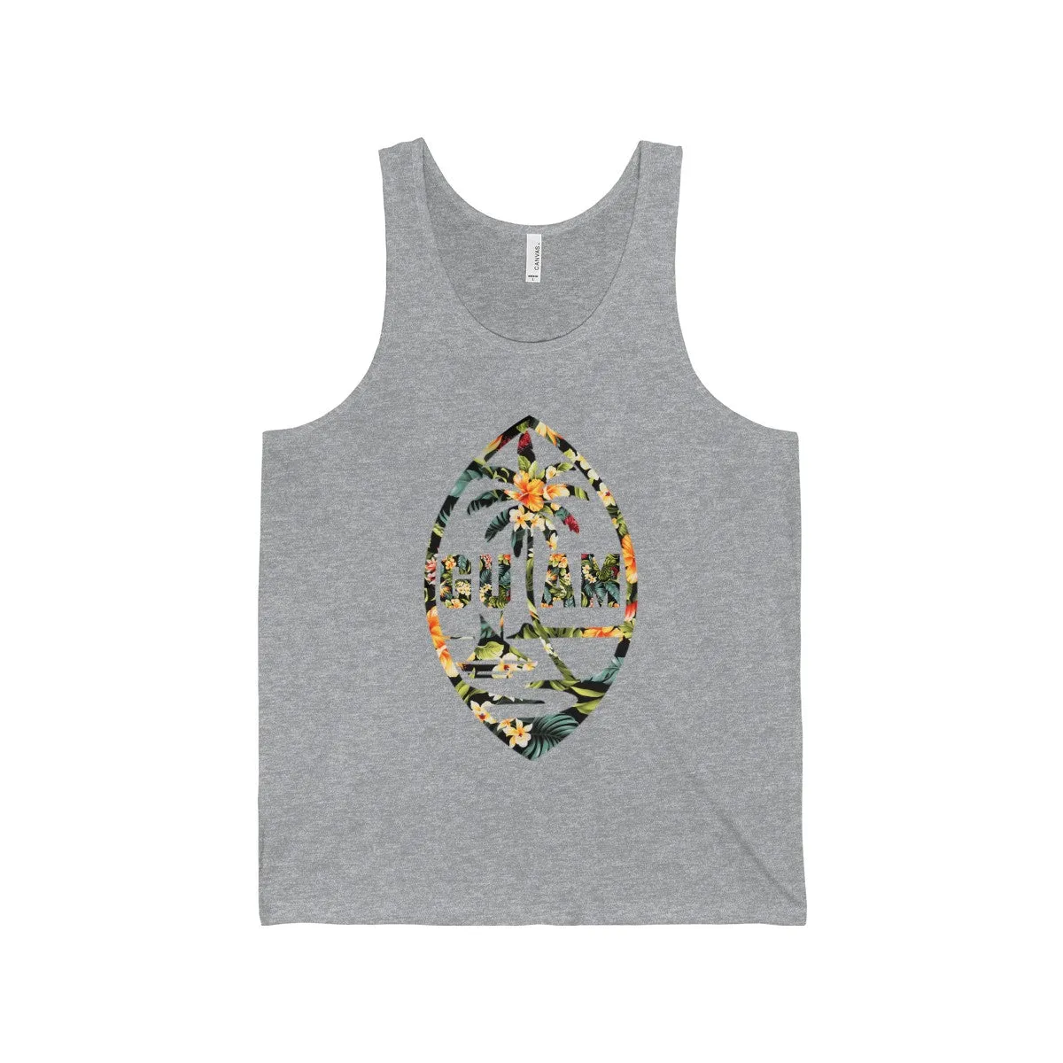 Guam Floral Tank Top