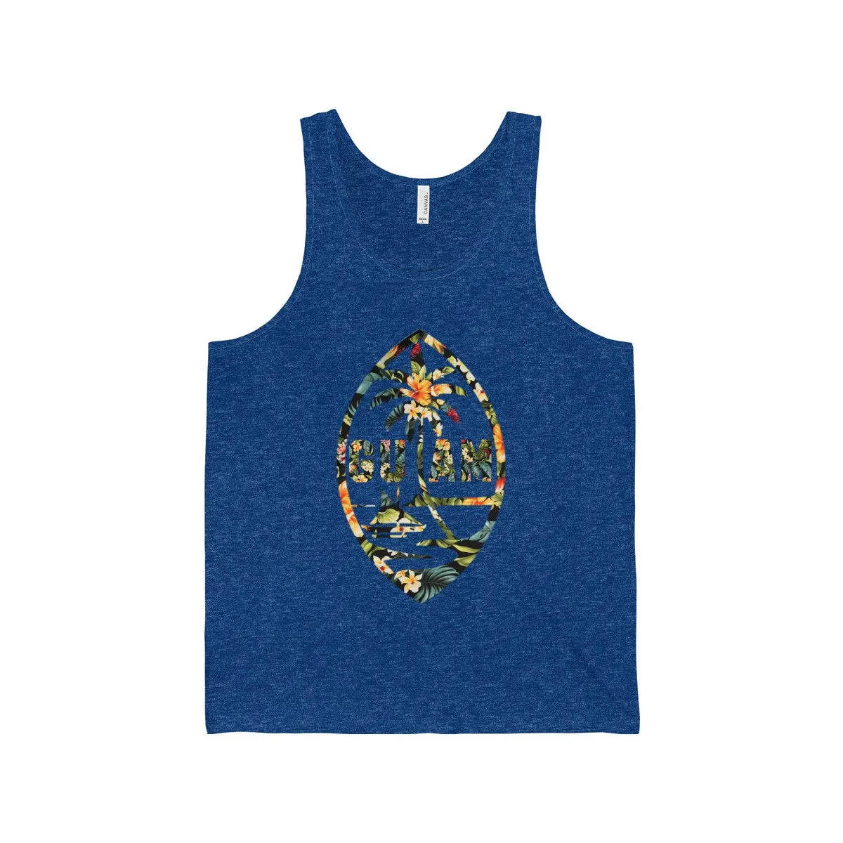 Guam Floral Tank Top