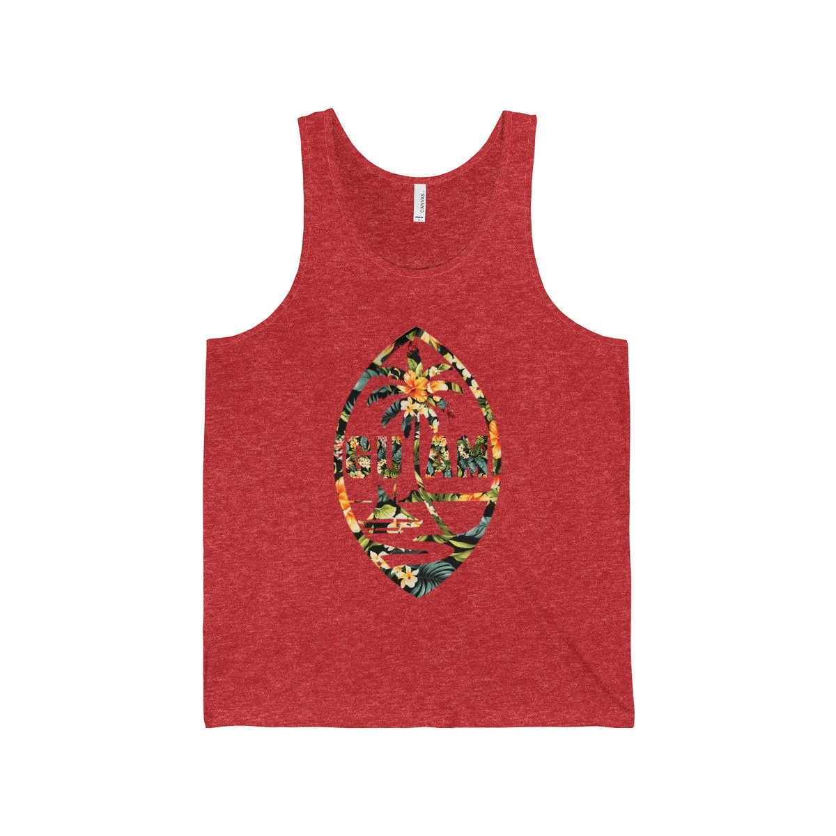 Guam Floral Tank Top