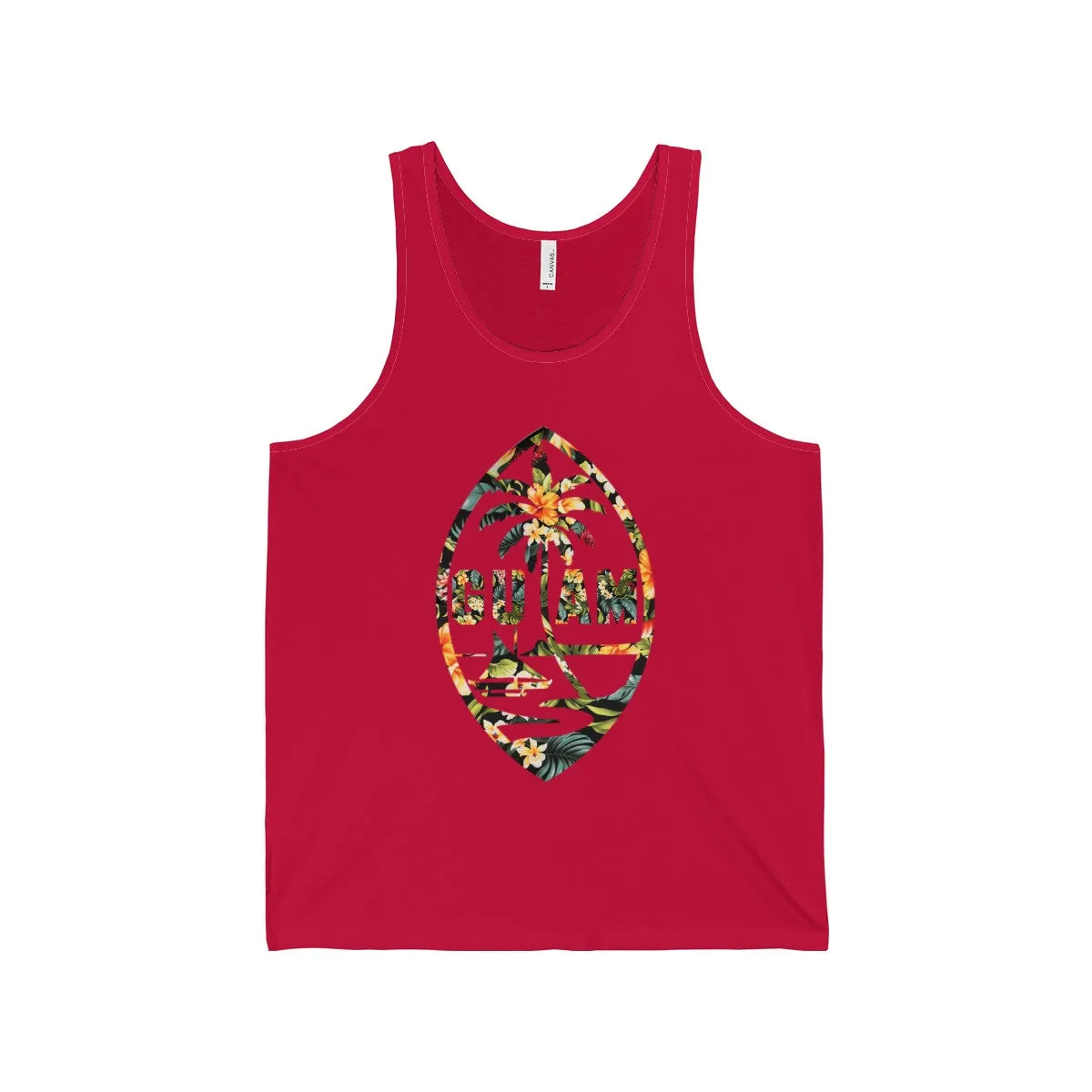 Guam Floral Tank Top