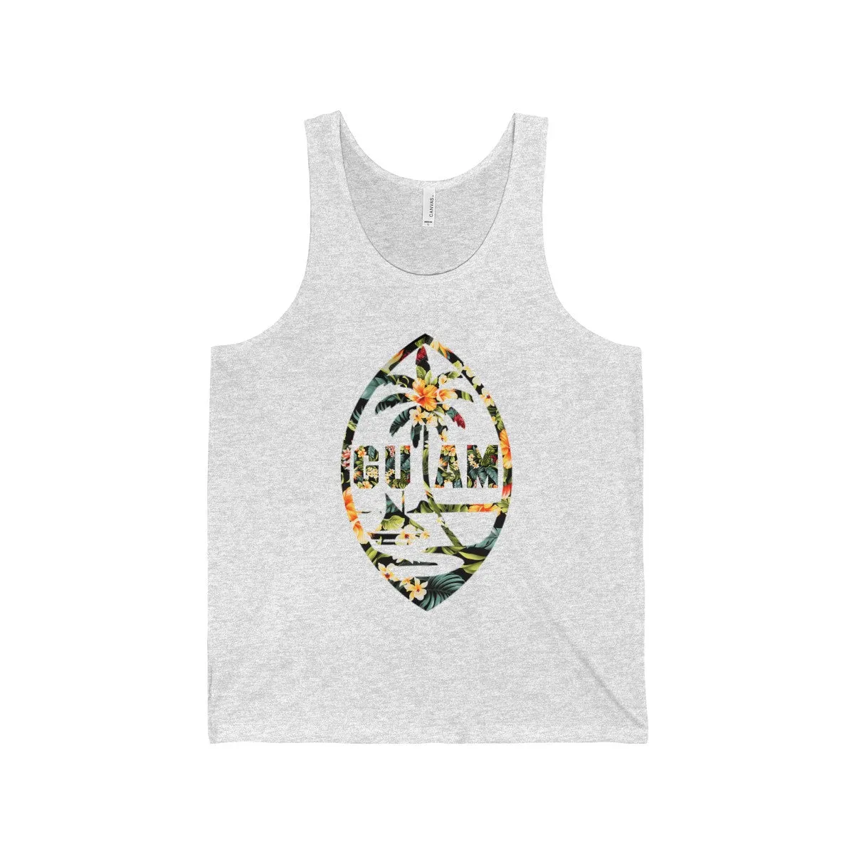 Guam Floral Tank Top