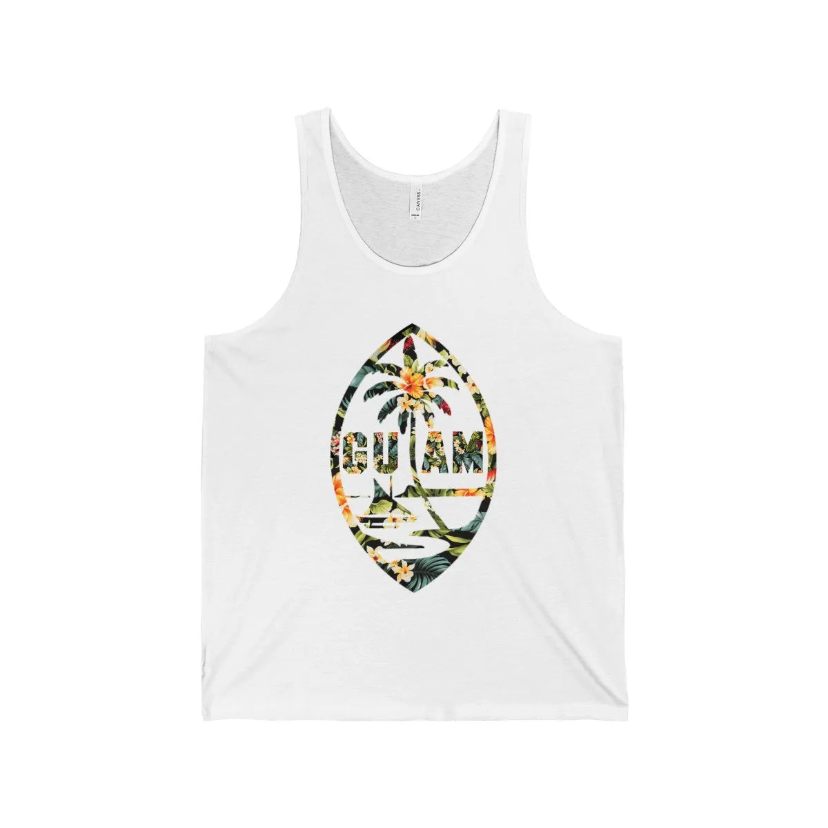 Guam Floral Tank Top