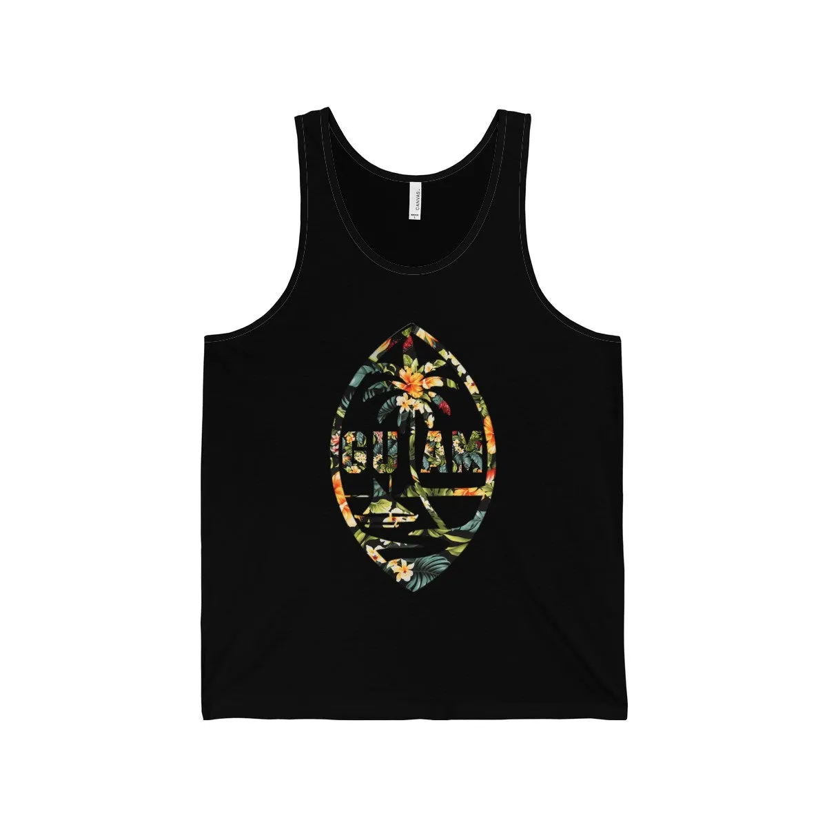 Guam Floral Tank Top