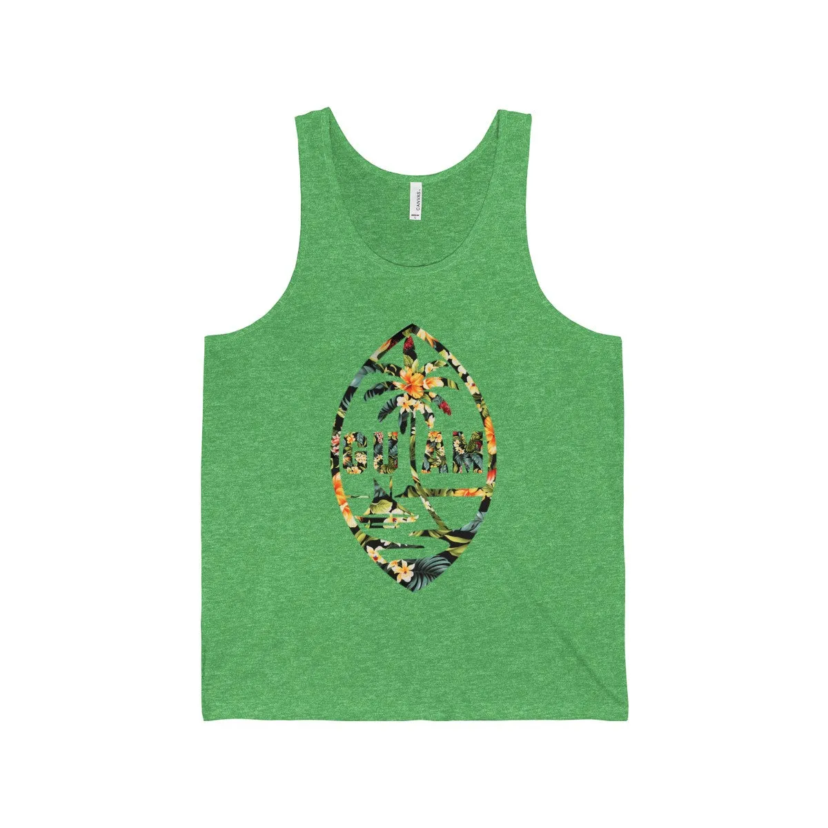 Guam Floral Tank Top