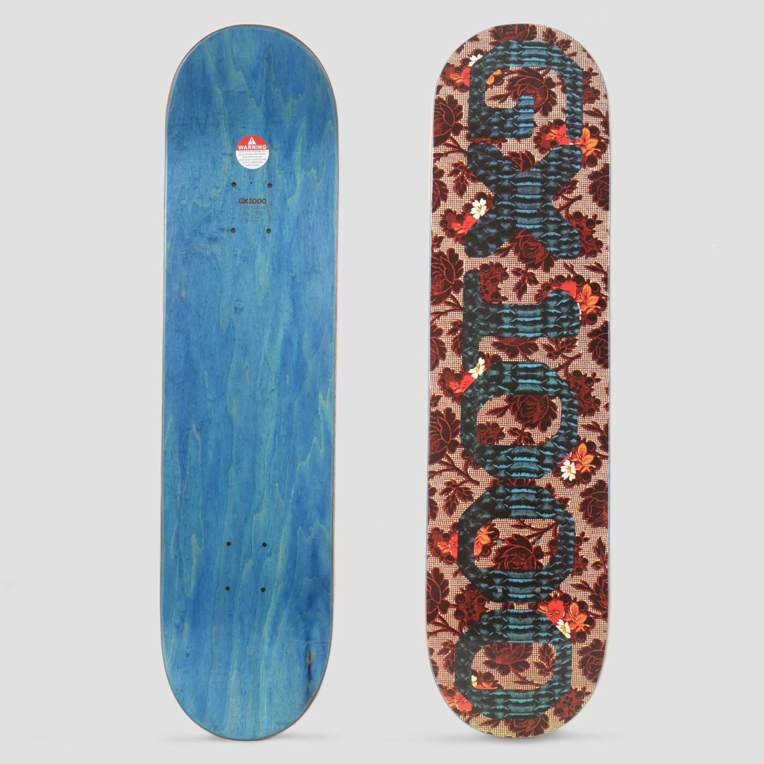 GX1000 8.0 OG Blue Scales 1 Skateboard Deck