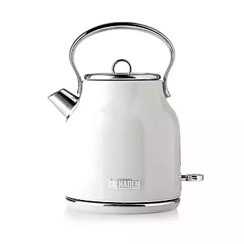 Haden Heritage Ivory Twin Pack -1.7L Kettle & 2 Slice Toaster | Kaleidoscope