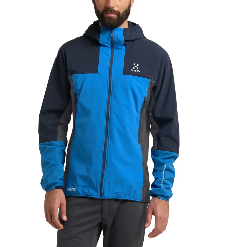 Haglofs Mens L.I.M Alpha Hoodie Nordic Blue