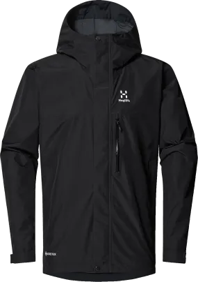 Haglöfs Men's Lark GORE-TEX Jacket True Black | Buy Haglöfs Men's Lark GORE-TEX Jacket True Black here | Outnorth