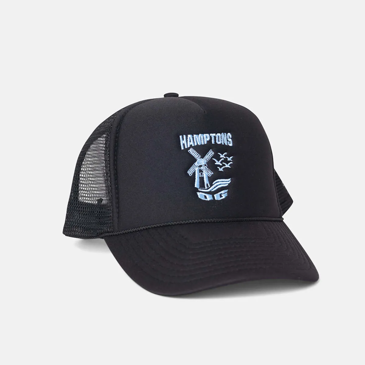 Hamptons OG Mesh Trucker Hat - Black