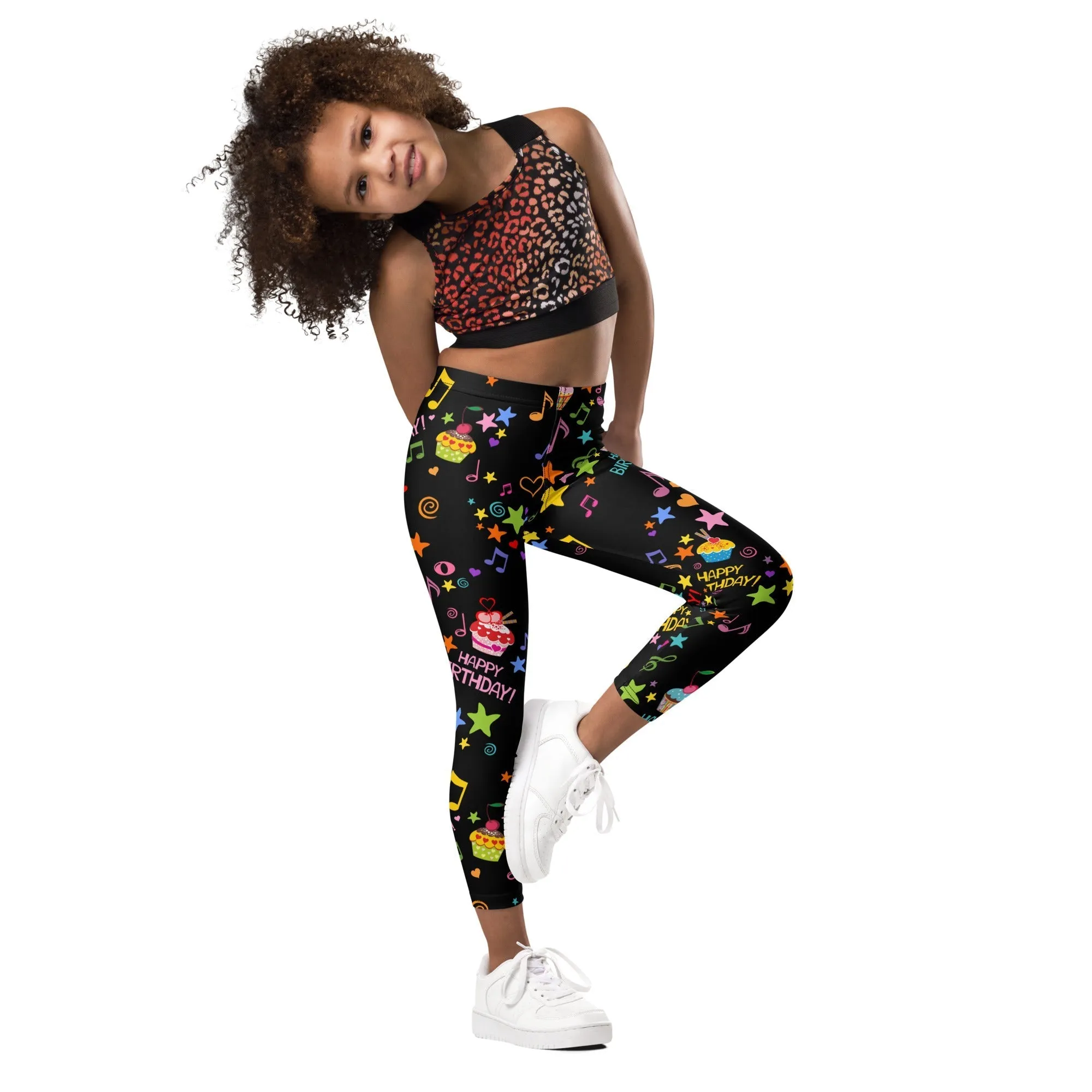 Happy Birthday Kid's Leggings