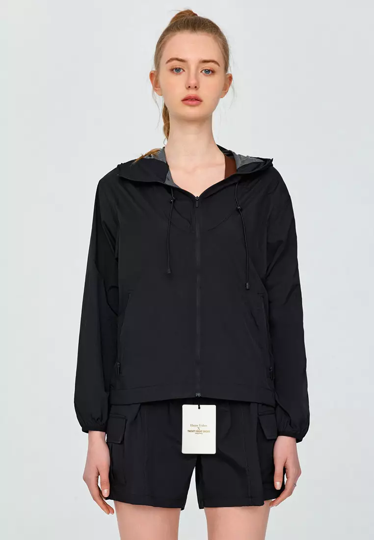 HAPPY FRIDAYS Loose Sunscreen Hooded Jacket DSG-TZZ804