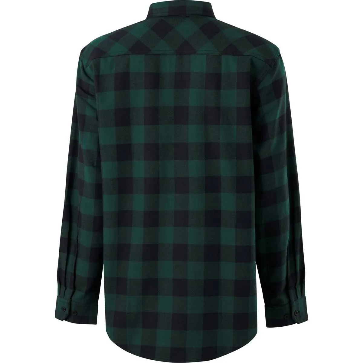 Hard Yakka Long Sleeve Check Flannel Shirt Green
