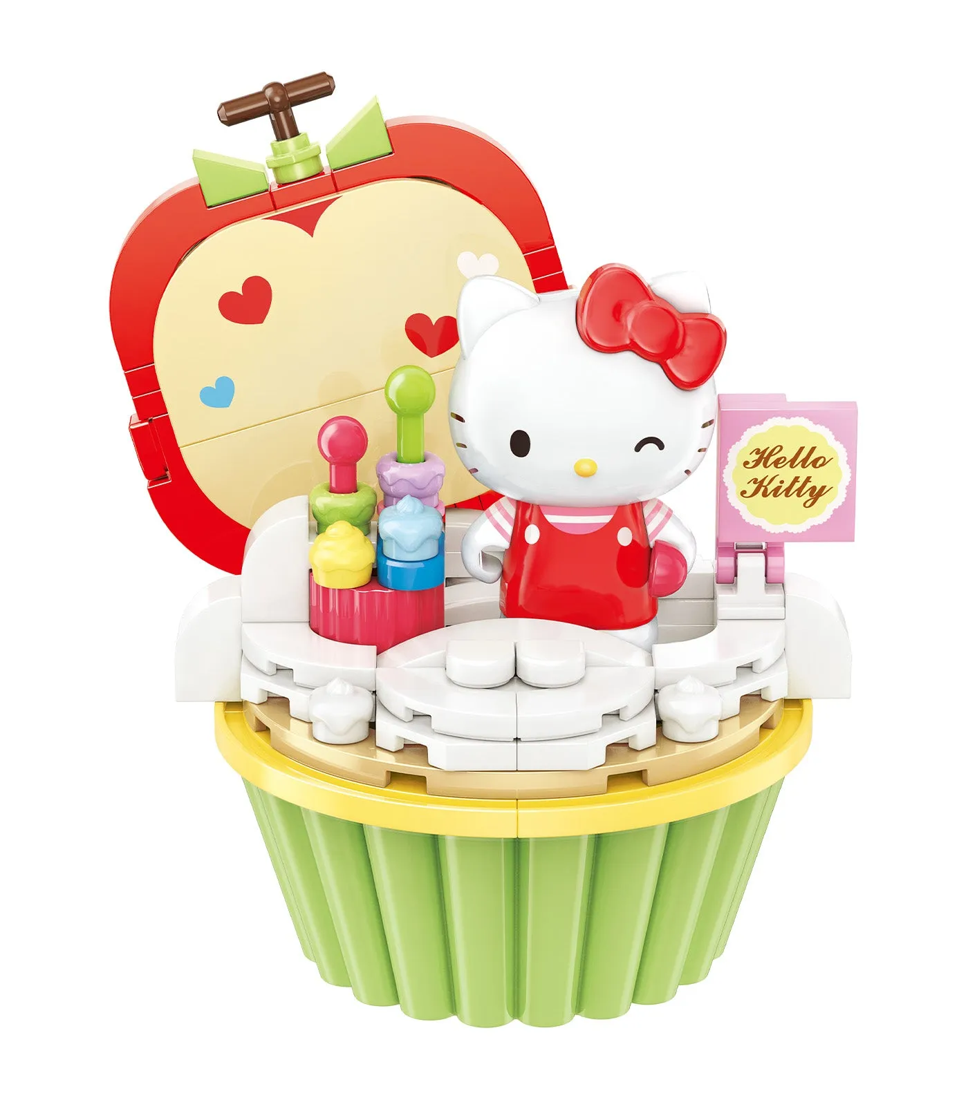 Hello Kitty Apple Cupcake