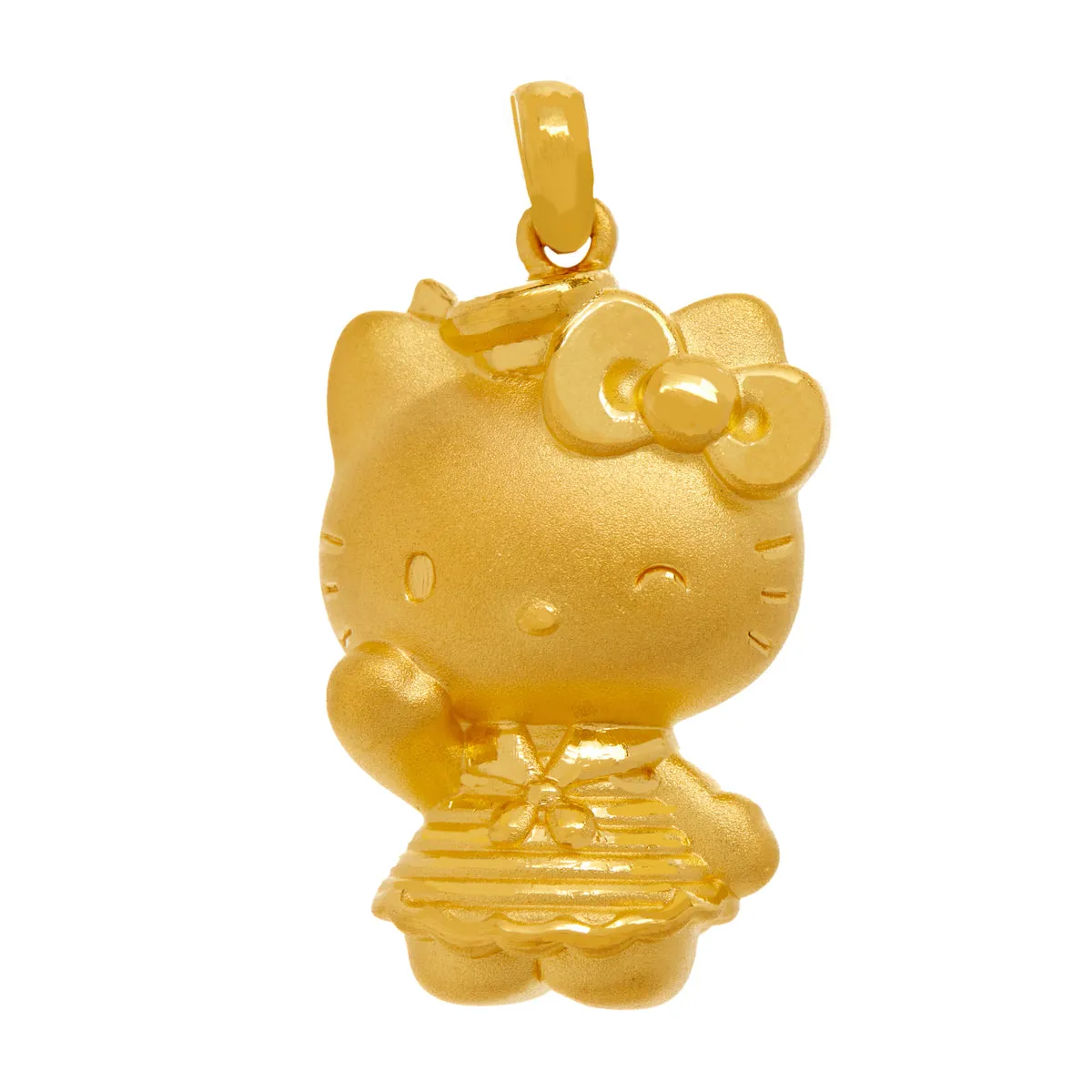Hello Kitty x Chow Tai Fook 24K Gold Sailor Pendant