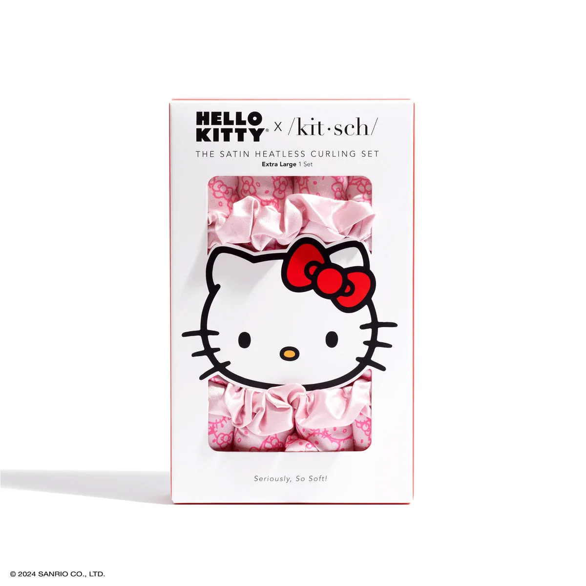 Hello Kitty x Kitsch XL Heatless Curling Set