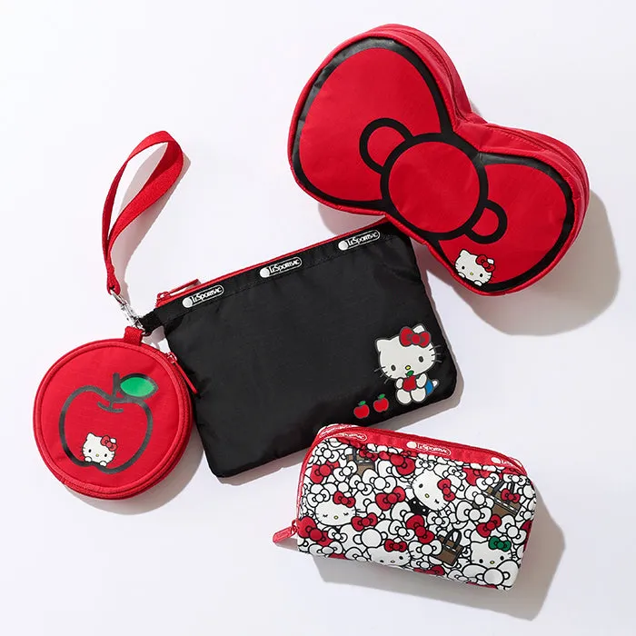 Hello Kitty x LeSportsac Ribbon Cosmetic Clutch (Style Essential)