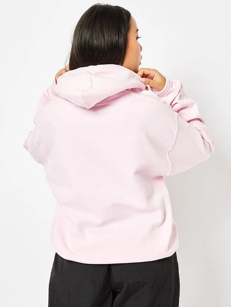 Hello Kitty x Skinnydip Face Hoodie In Pink