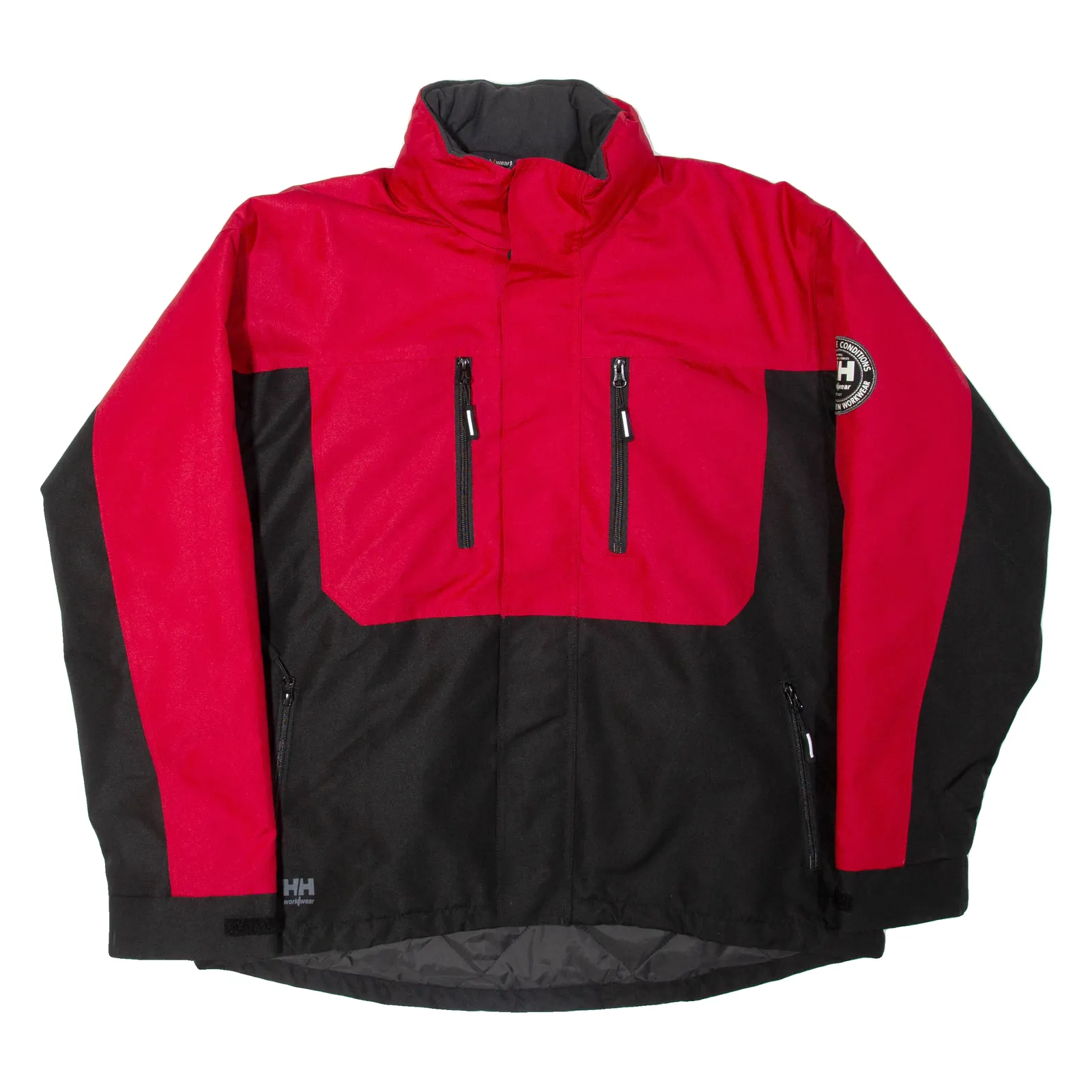HELLY HANSEN Mens Chore Jacket Black Colourblock 2XL