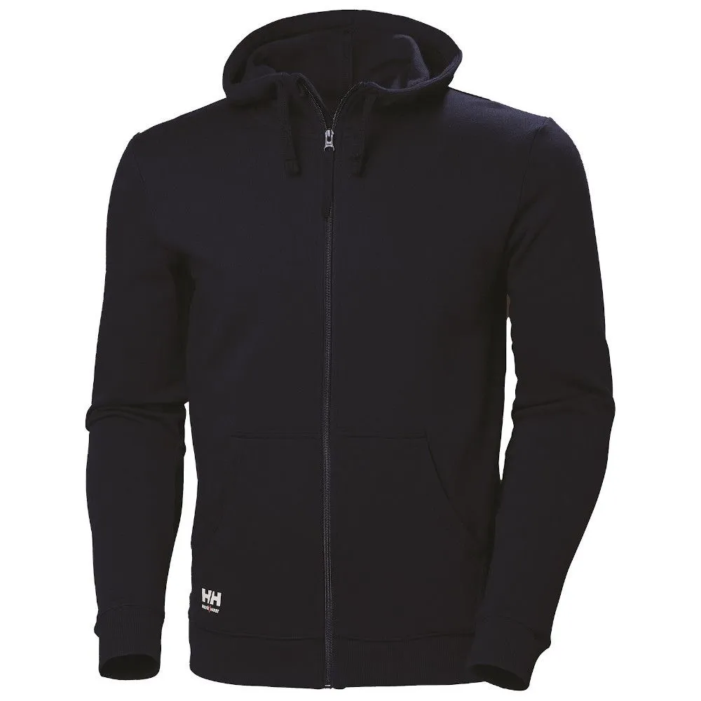 Helly Hansen Workwear Mens Manchester Full Zip Hoodie